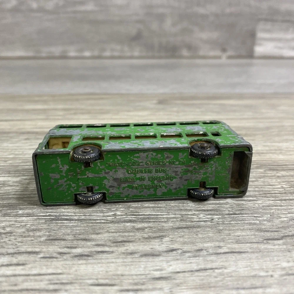 1966 Lesney‎ Matchbox Series #74 Daimler Bus England 1:121 scale
